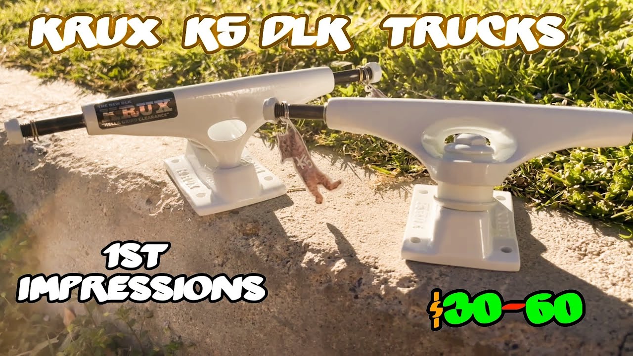 Krux K5 DLK Trucks (1st Impressions) - 2025 [Yap Attack]