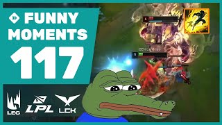 Funny Moments #117 LCK, LCS \& LEC - Spring 2022