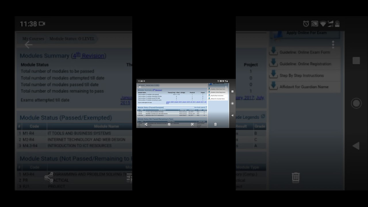 NIELIT O Level Revision 4 vs Revision 5. Project submitted