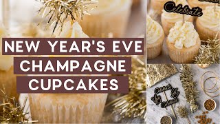 Easy Champagne Cupcakes