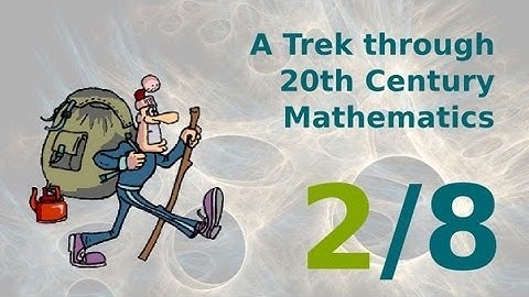 A Trek through 20th Century Mathematics (2/8) - Graphs and the 4 Color Theorem