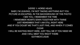 Lil Peep-Right Here Lyrics Video Resimi