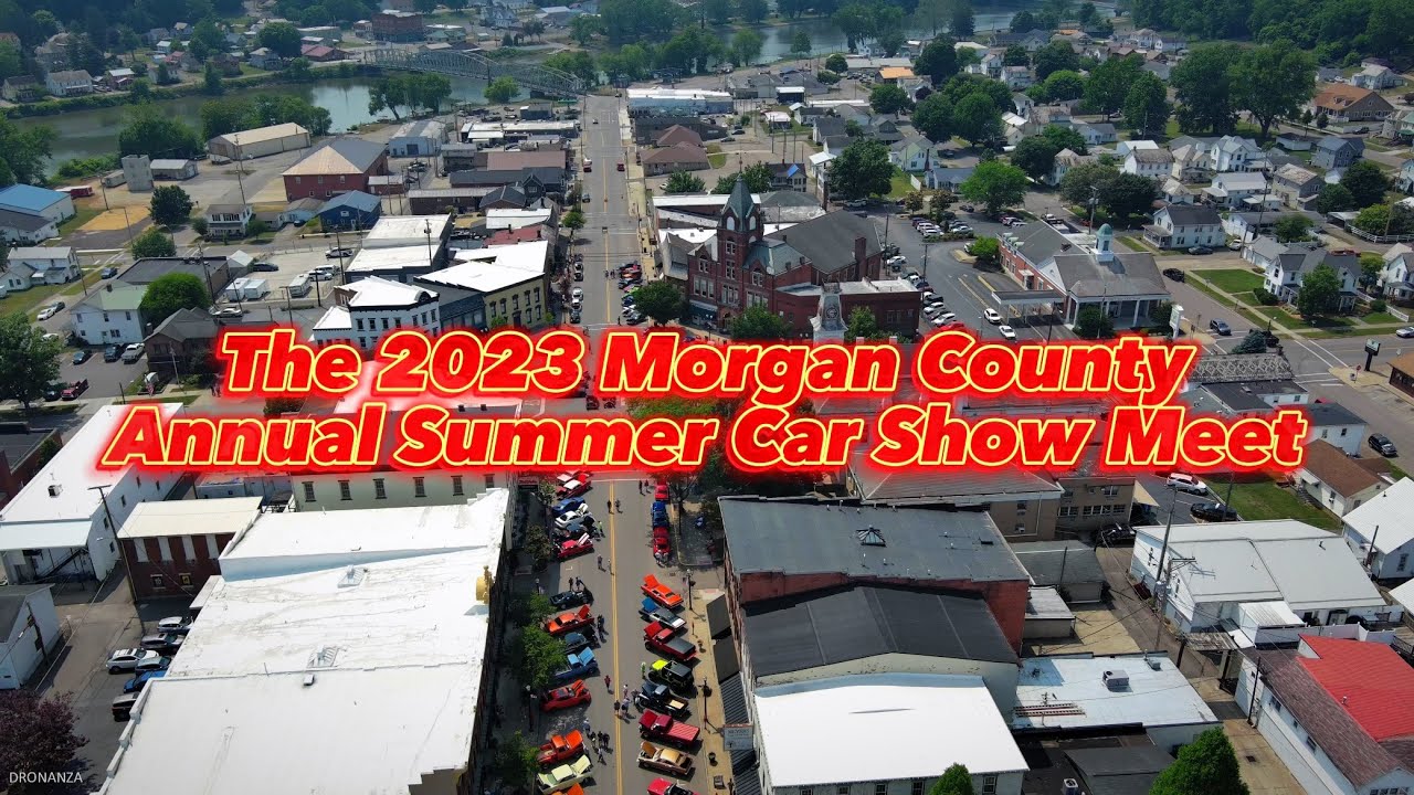 The 2023 County Ohio, Annual Summer Car Show MeetDRONANZA Style