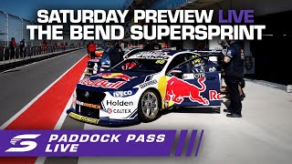 Saturday Repco Paddock Pass PREVIEW LIVE - The Bend SuperSprint | Supercars 2020