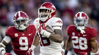 Treylon Burks Arkansas Wr Vs Alabama 2021