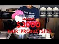 Making 3000 worth of hair products  small business
