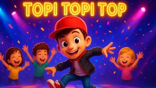 Topi Topi Top Top Kids Dance Party Song 2025 Funny Cartoon Music Video 3D Animation