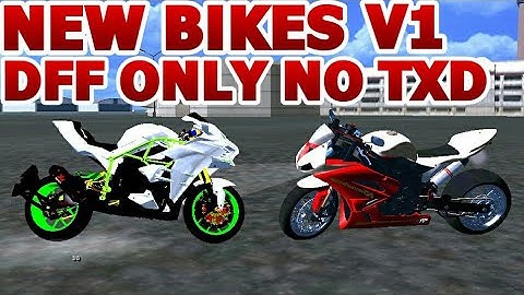GTA SA ANDROID: New Bikes Dff Only No Txd V1 No Pc No Import No Txd folder MUST WATCH AND DOWNLOAD!!