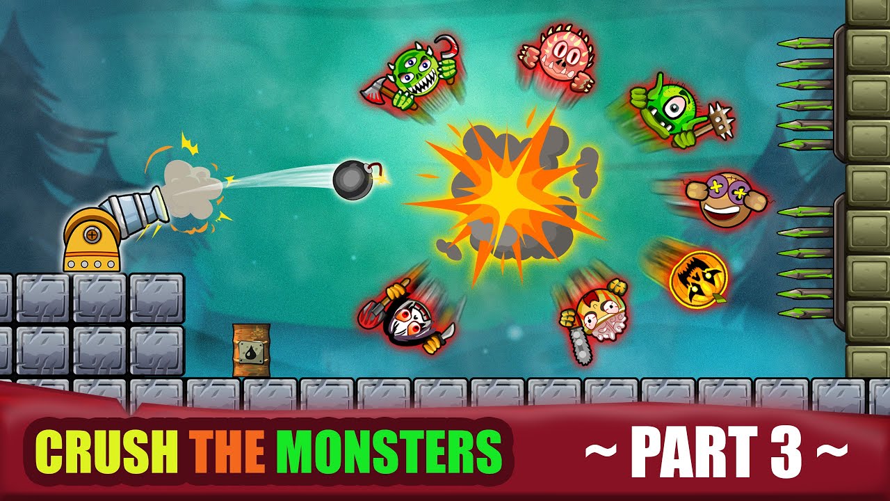 Crush the Monsters ( PART 3 ) - iOS Android Gameplay