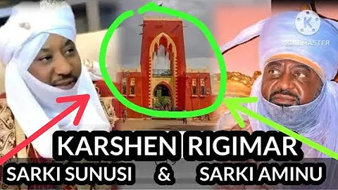 YANZU-YQNZU RIGIMA TAKARE HUKUMA TASHIGA TSAKANIN SARKI SUNUSI LAMIDO DA SARKI AMINU ADO BAYERO