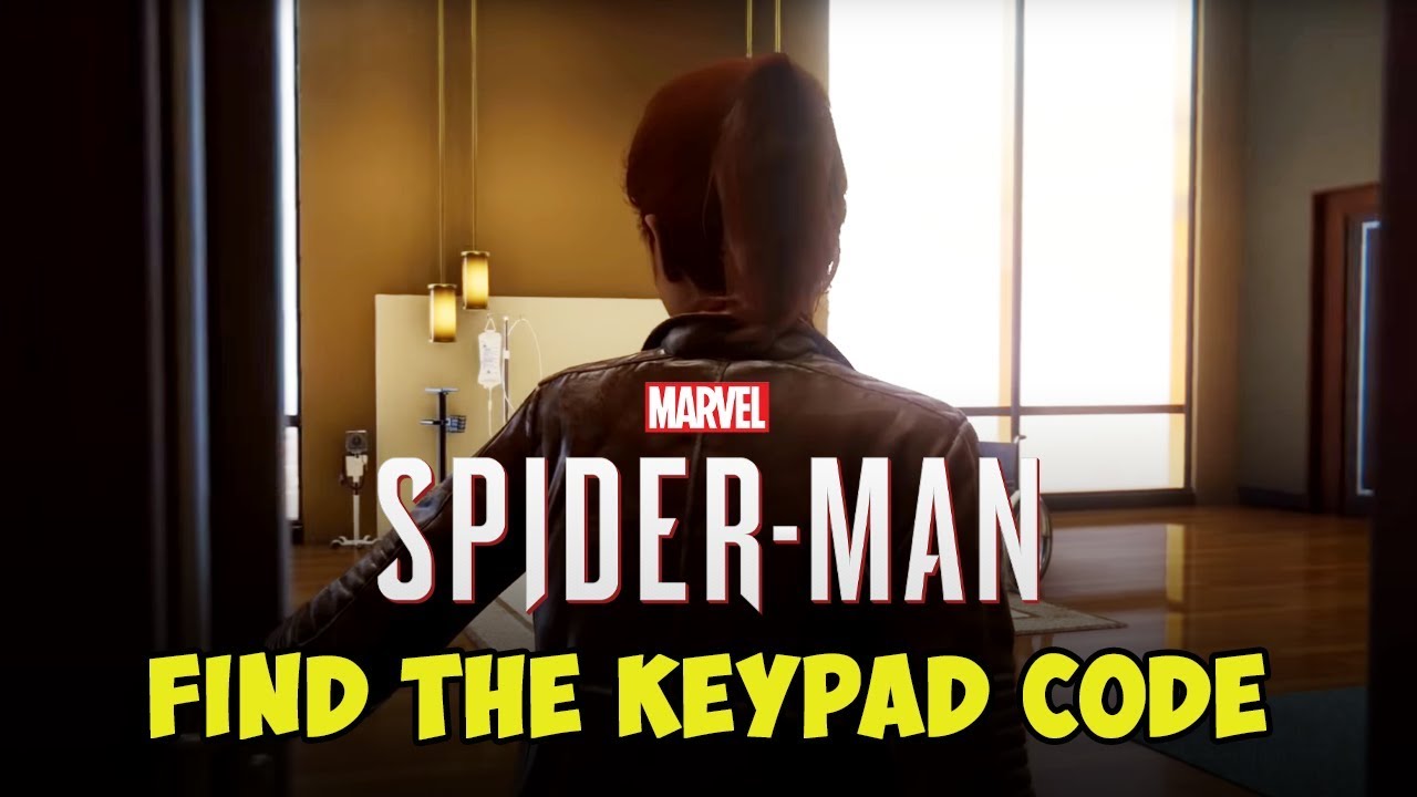 Where To Find The Keypad Code | SPIDER-MAN PS4 | #RetroGAMEz - YouTube
