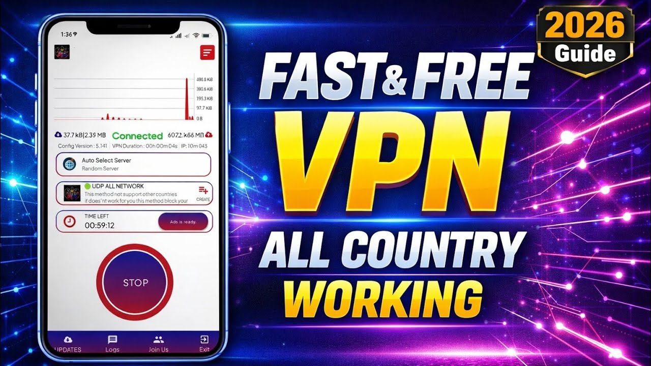 Новый VPN, работающий во всех странах.