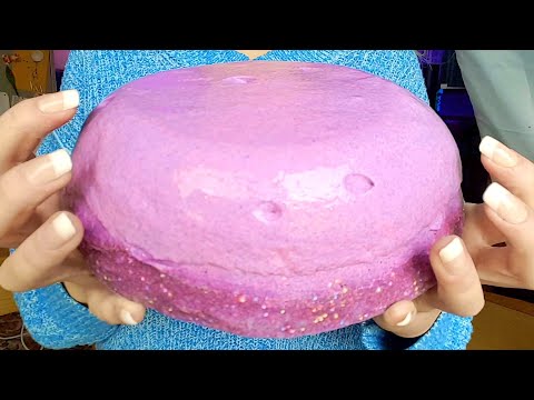 ASMR Triggers To Relax You ! Massing Slime ,Squishies and Fidgets !