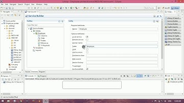 Liferay 6.2: service builder