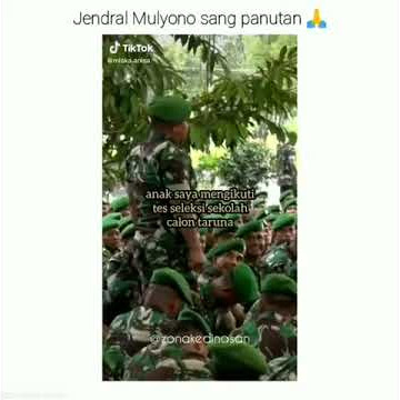 PRAJURIT BERTANYA KE JENDERAL TNI PURN MULYONO