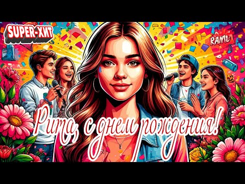 Рита, С днем рождения! (песня на заказ - Музыкальный Апельсин)