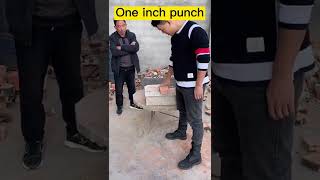 One inch punch which was created by Bruce lee#kungfu