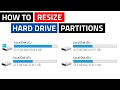 How to Resize Partition | Shrink and Extend Drive Partition in Windows 10