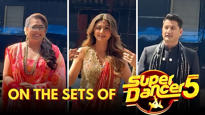 Shilpa Shetty, Geeta Kapoor & Marzi Pestonji Spotted On The Sets Of Super Dancer Chapter 5