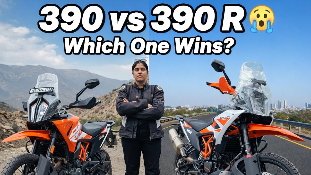 🏍 KTM 390 Adventure vs KTM 390 Adventure R  Full Comparison 2026 | Which One Should You Buy?