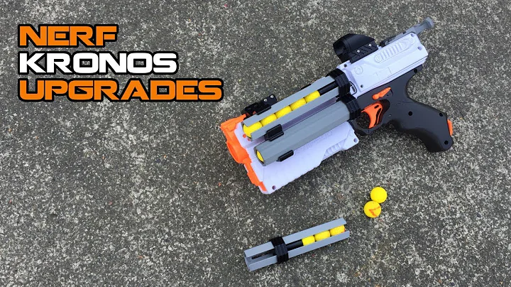 NERF Rival Kronos Upgrades - Speed Loader and Spring Mods! | Walcom S7