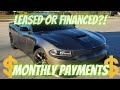 How much are My Monthly payments on a 2020 Dodge Charger R/T?