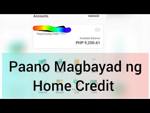 Paano Magbayad ng Home Credit sa Union Bank | How to Pay Home Credit in ...
