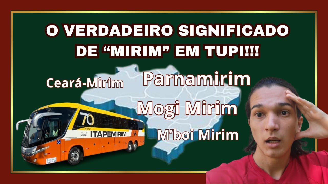 MIRIM E SEUS SIGNIFICADOS EM TUPI! - YouTube