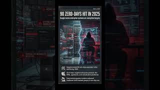 90 zero-days exploited in 2025 #google #zeroday #cybersecurity #newsupdate