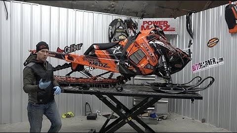 EZRYDE Helo Install on the Polaris RMK 800 AXYS!