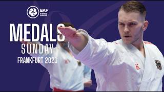 LIVE 🔴 EKF Senior Championships | Medal Bouts - Sunday