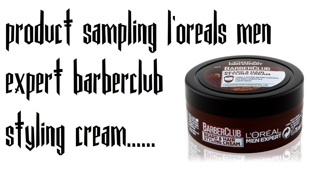 l'oreal beard styling cream.... an HONEST review YouTube