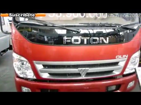 foton olin cummins 2013 colombia video auto show medellin 2012 FULL HD