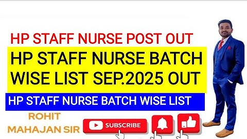 HP Staff Nurse Batch wise 300 post Update||Staff Nursing IGMC SHIMLA & Tanda जॉब वेकेंसी 2025 Update