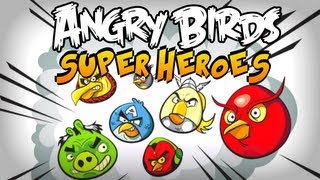 "Angry Birds Superheroes" - "Angry Birds Avengers" - "New Angry Birds Game" screenshot 2
