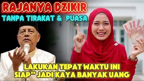 🔴 AMALAN KAYA MENDADAK! DAPAT 20 MILIAR TENGAH MALAM! AKIBAT MEMBACA 450X ZIKIR KAYA INI