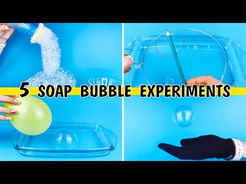 Video: Tvålbubblaxperiment