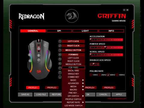 Redragon Griffin RGB Mouse Review