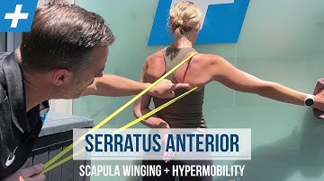 Serratus Anterior Exercises for Winging Scapula and Hypermobility | Tim Keeley | Physio REHAB