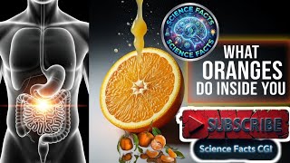 What happens in a human body after eating orange? 😱🍊#ushealthcare #viralvideo #sciencefacts #viral