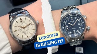 Hands On: Longines Conquest Heritage Central Power Reserve | Longines Boutique Tour