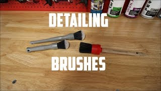 First use and test of the Detail Factory detailing brush set. by Dairyland Detailing 4,983 views 6 years ago 6 minutes, 9 seconds