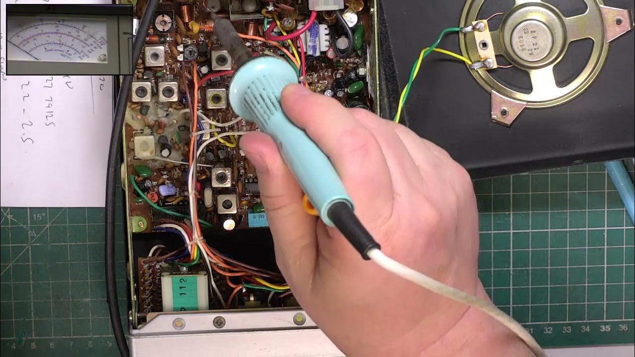 Commtron CB40F CB27/81 UK FM CB radio service alignment YouTube