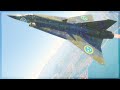 COBRA MANEUVER into "SUPER STALL" | J35D DRAKEN (War Thunder 1.97)