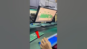 This is how keyboards are quickly tested in factories #shorts