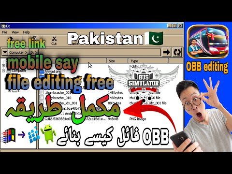 OBB Files Kaise Banaen Mukammal Editing AssetBundleExtractor3 7 1 Bus Simulator Indonesia Game 