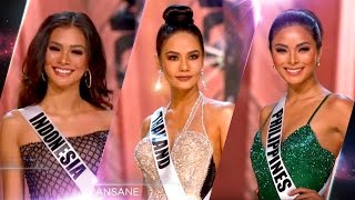 Miss Universe 2016 - Indonesia Thailand Philippines