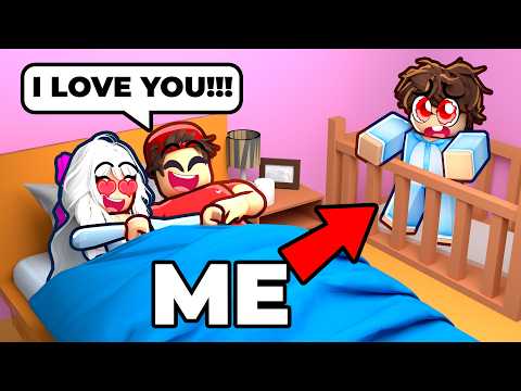 Spying On My Crush As a Baby In Roblox...