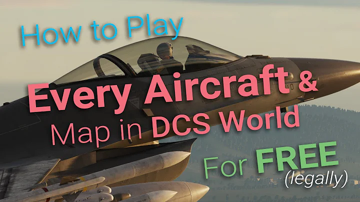 DCS How to Play Every Aircraft Module & Map for Free