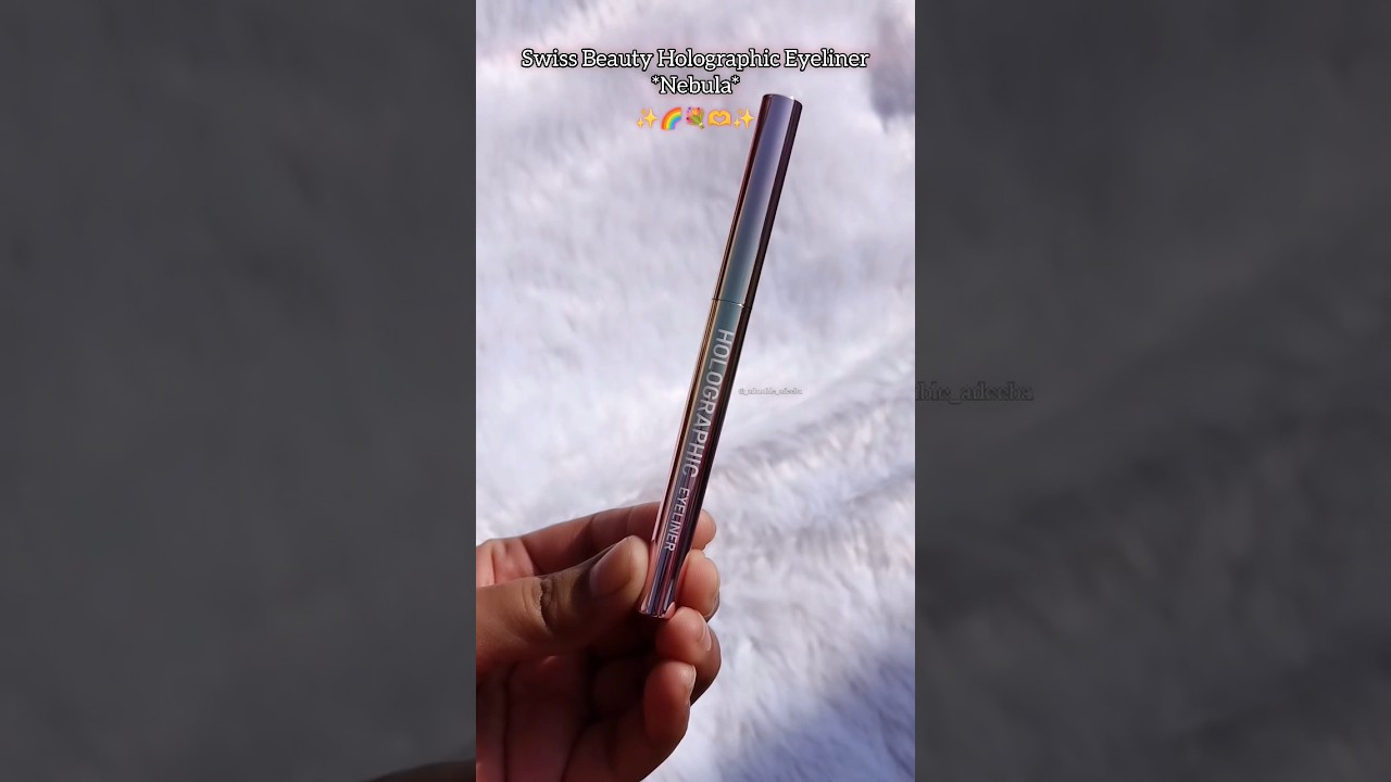 Swiss Beauty Holographic Eyeliner (Nebula) / #shorts #ashortaday #swissbeauty